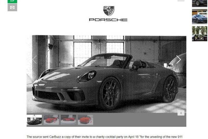 Porsche 911 Speedster