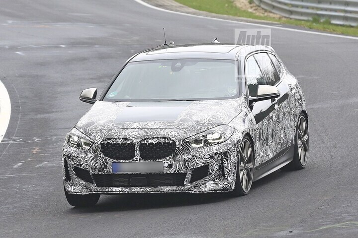 BMW M135i spyshots