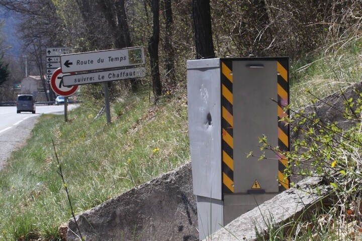 flitser flitskast frankrijk radar boete buitenland