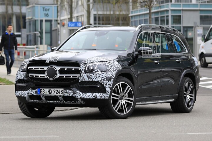 Mercedes-Benz GLS Spyshots