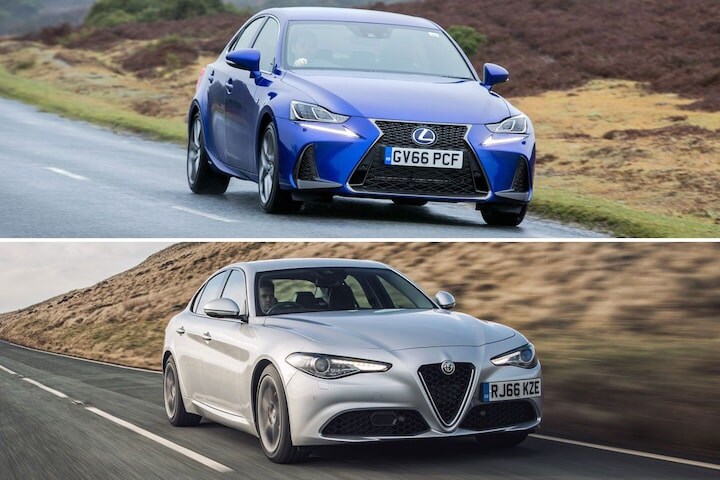 Alfa Romeo Lexus IS300h Giulia