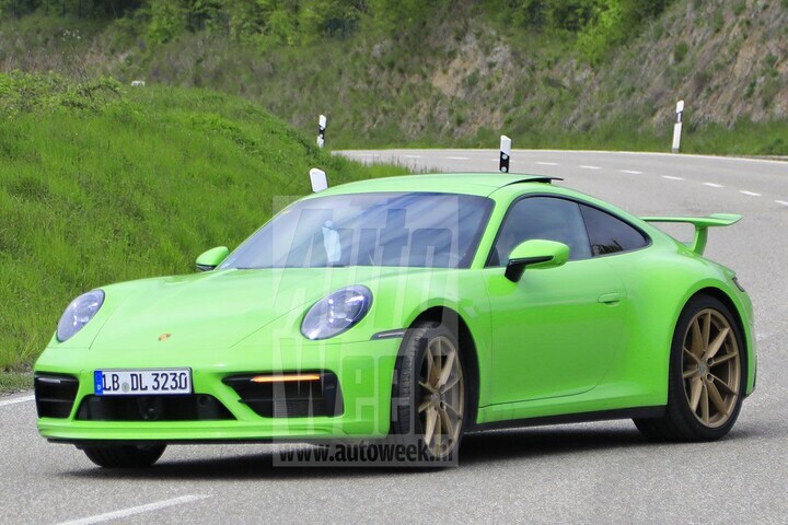 Porsche 911 Sport design spyshots 992