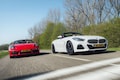 Porsche Boxter BMW Z4 cabriolet roadster