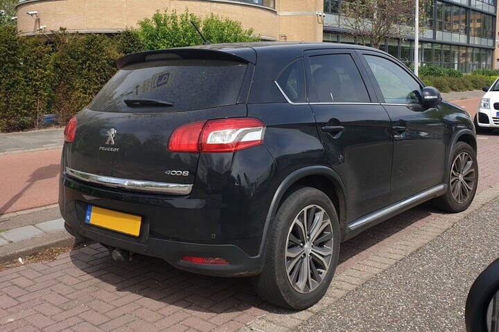 In het wild Peugeot 4008
