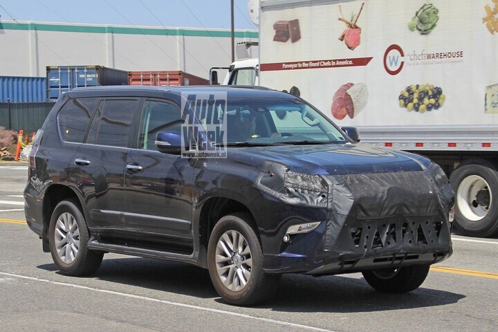 Lexus GX spyshots