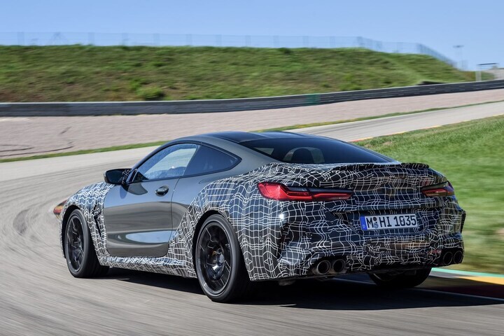 BMW M8 spyshots