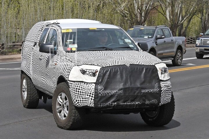 Ford Bronco mule teaser