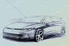 Volkswagen Golf interieurschets