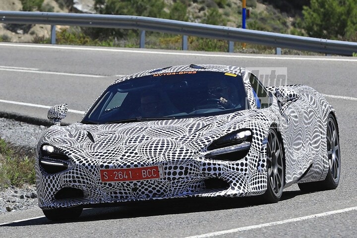 McLaren Hybrid Test Mule