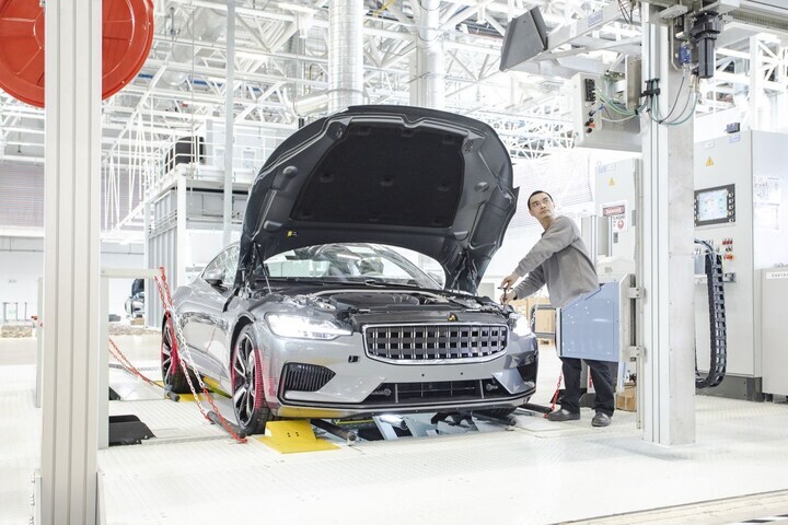 Polestar 1 pre-productie fabriek Chengdu
