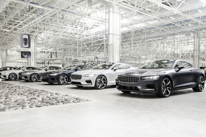 Polestar 1 pre-productie fabriek Chengdu