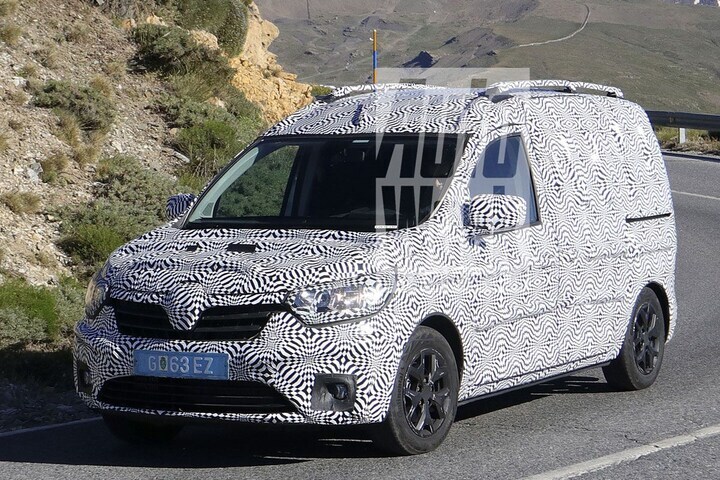 Renault Kangoo spyshots 2020