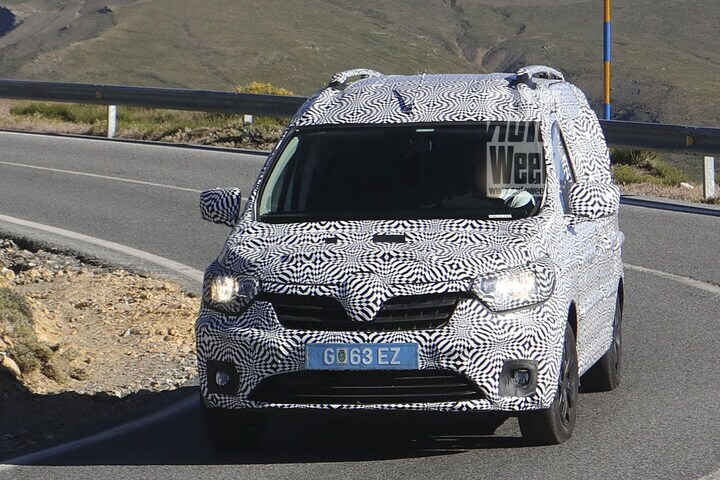 Renault Kangoo spyshots 2020