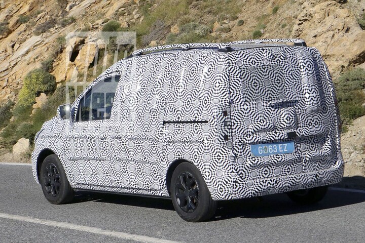 Renault Kangoo spyshots 2020