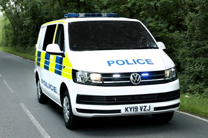 Volkswagen Transporter arrestantenvervoer