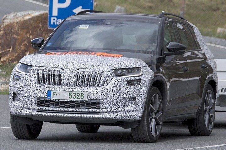 Skoda Kodiaq spy