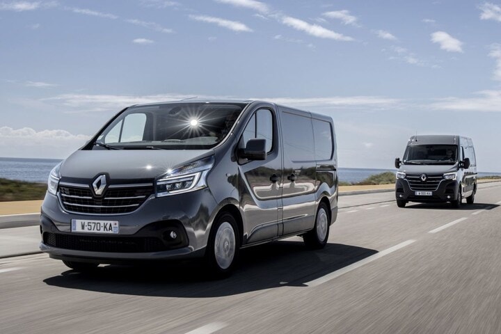 Renault Trafic en Master bestellers bestelbus bedr