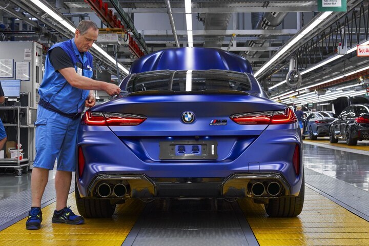 Productie BMW fabriek 8-serie 