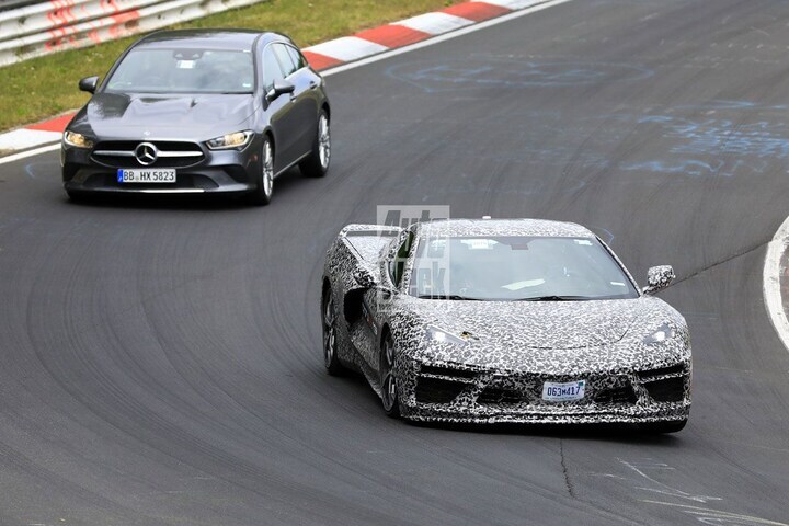 Spyshots Chevrolet Corvette (C8, 2020)