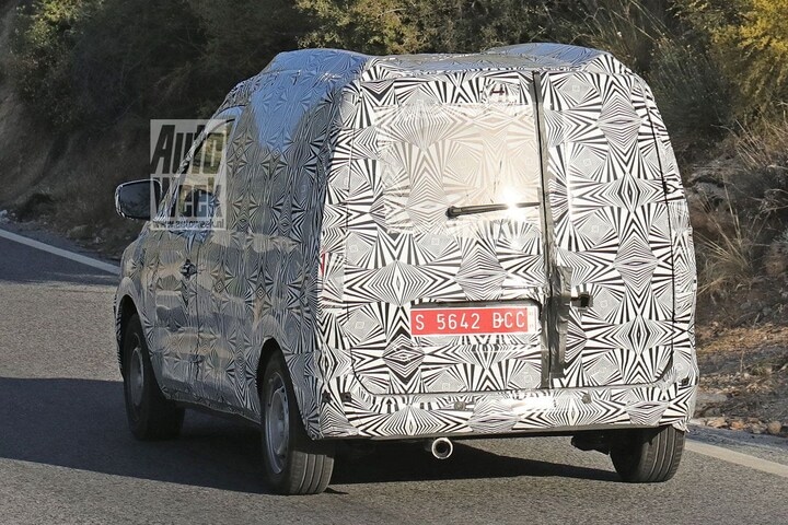 Dacia Dokker spyshots