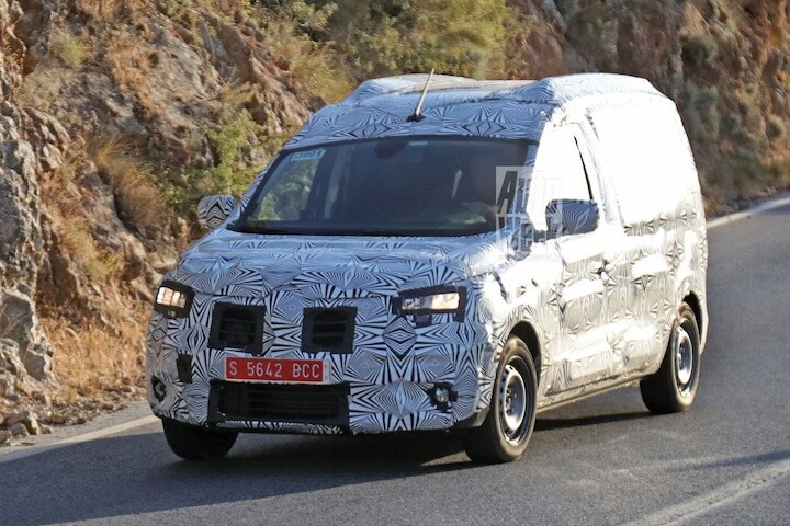 Dacia Dokker spyshots