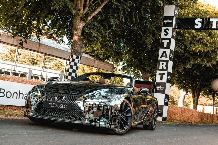 Lexus LC Convertible Prototype