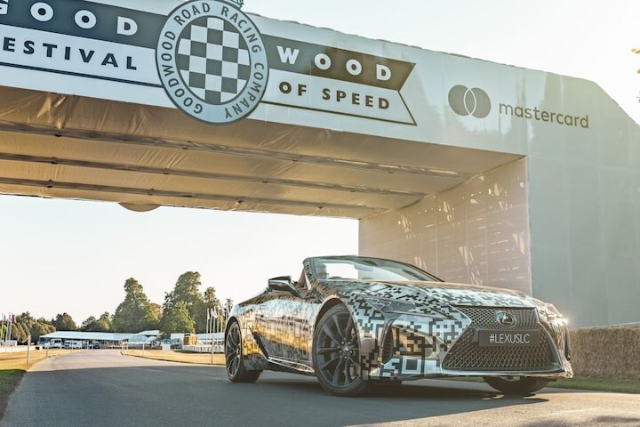 Lexus LC Convertible Prototype