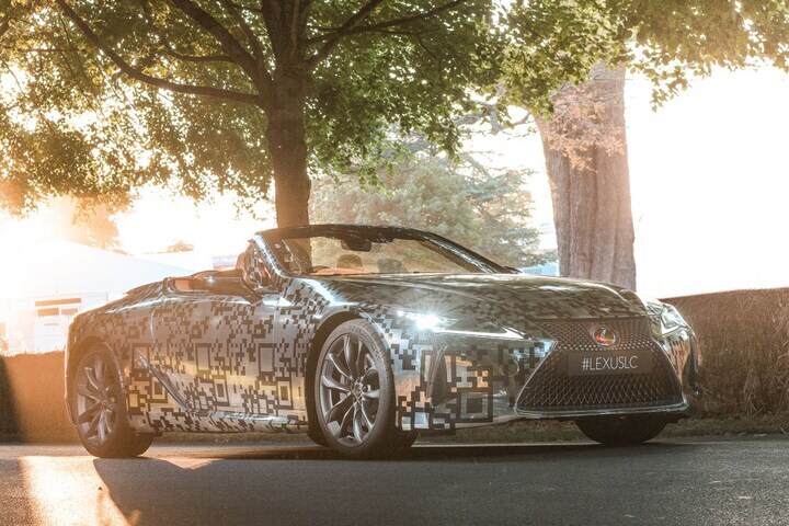Lexus LC Convertible Prototype