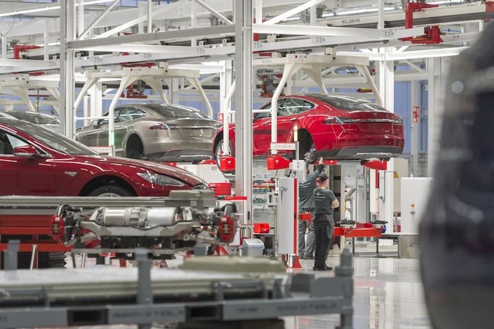 Tesla Model 3 productie Fermont