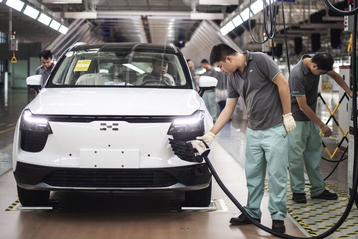Aiways U5 productie China fabriek Chinees