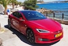 Tesla Model S laden laadpaal 