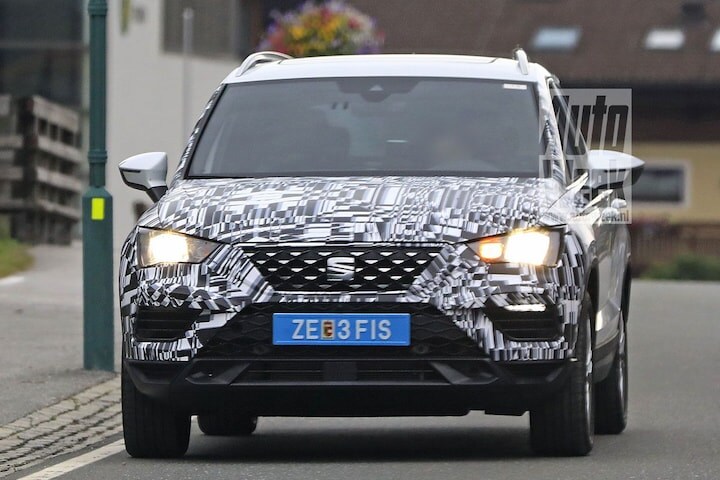 Seat Ateca Spyshots