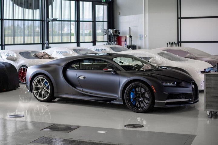 Bugatti Chiron 110 Ans mijlpaal