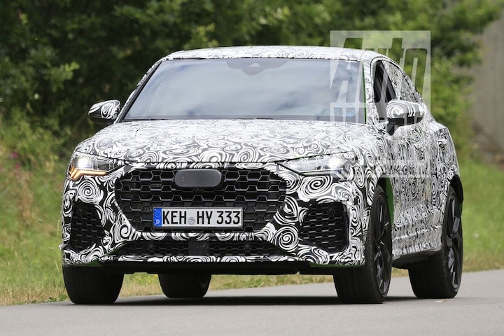 Audi RS Q3 Sportback spyshots