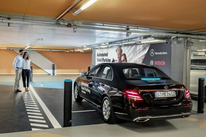 Mercedes-Benz autonoom parkeren