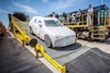 Volvo XC60 uit China in Gent trein