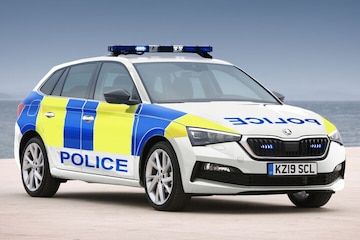 Skoda Scala politie UK 