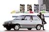 De Tweeling: Ford Festiva- Mazda 121 - Kia Pride -