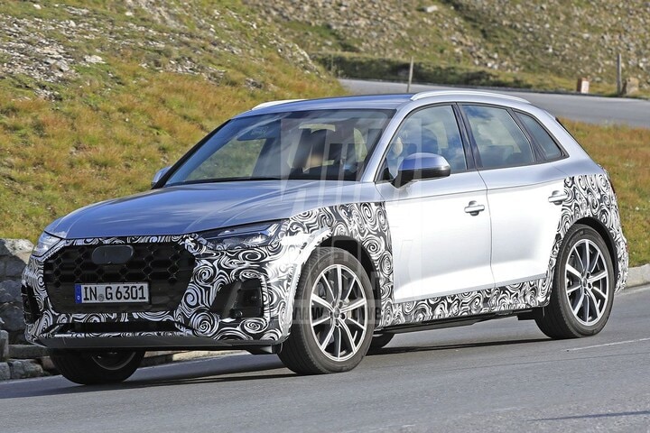 Spyshots Audi Q5 facelift