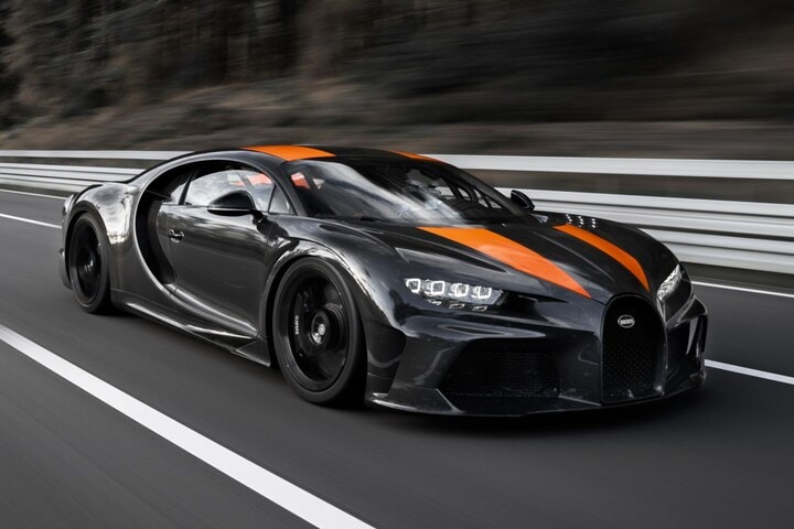 Bugatti Chiron snelheidsrecord 300 mp/h