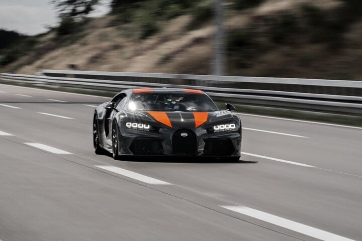 Bugatti Chiron snelheidsrecord 300 mp/h