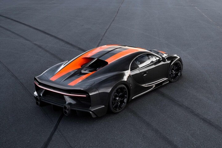 Bugatti Chiron snelheidsrecord 300 mp/h