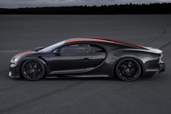 Bugatti Chiron snelheidsrecord 300 mp/h