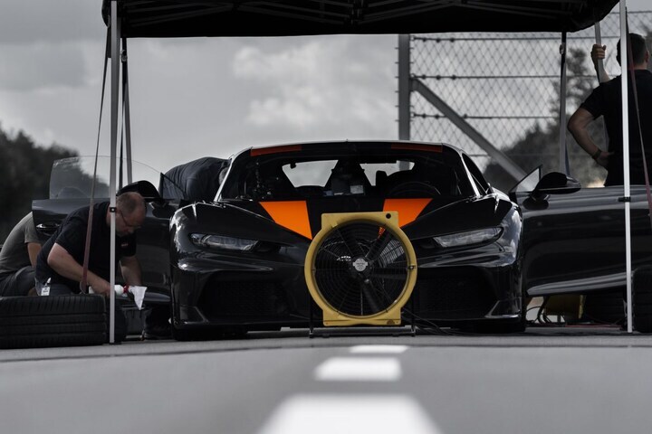 Bugatti Chiron snelheidsrecord 300 mp/h