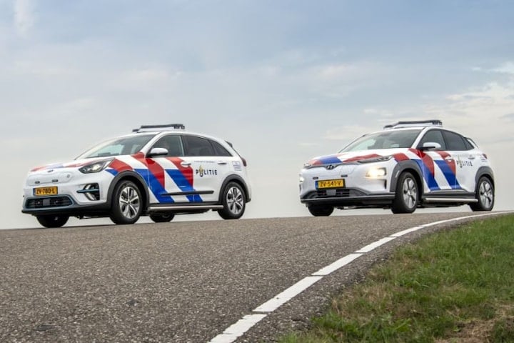 Politie-auto 112 Kia e-Niro Motor