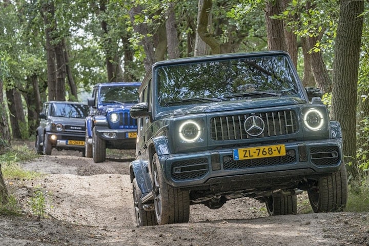 SUV offroad Jeep G-klasse Jimny