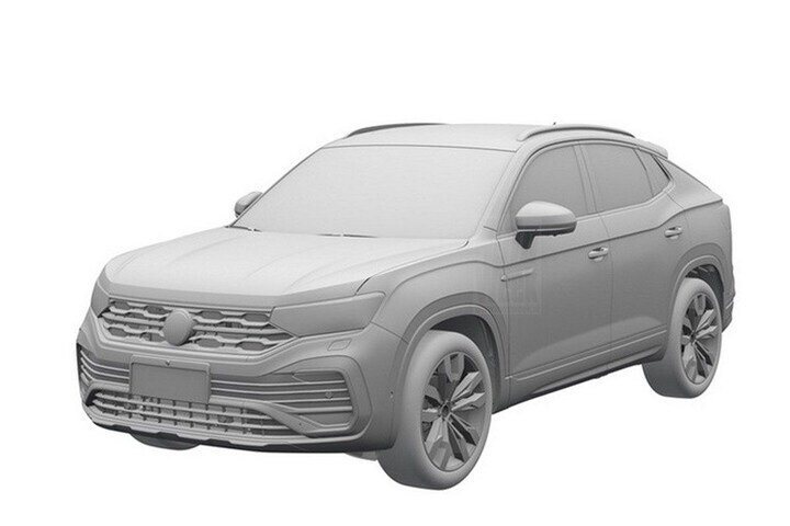 Volkswagen Tayron Coupé schets