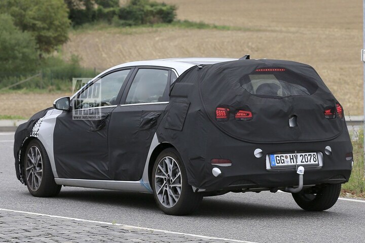 Spyshots Hyundai i30 facelift