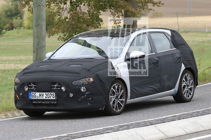 Spyshots Hyundai i30 facelift