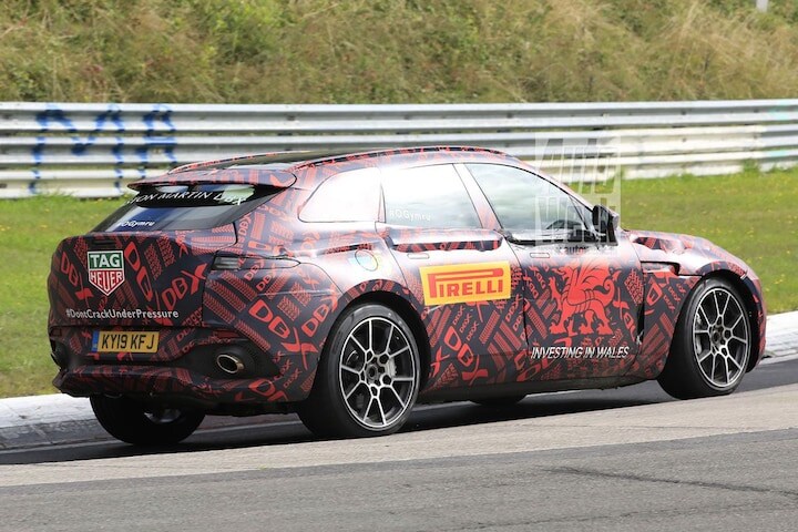 Aston Martin DBX Spyshots